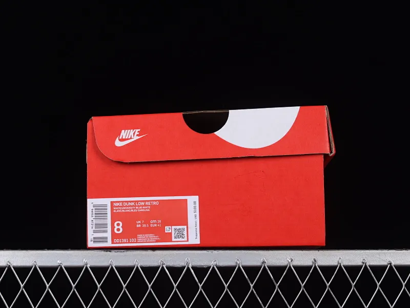 All categories Nk SB Dunk series Nk SB Dunk Low low-top sneakers M version pure original Nk Dunk Low "University Blue" white blue North Carolina white blue Dunk series low-top casual sports skateboard shoes DD1391-102
